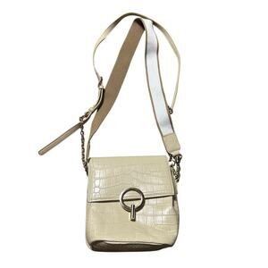 Foxer Cream Crossbody Bag